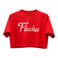 Remera Crop Flecha