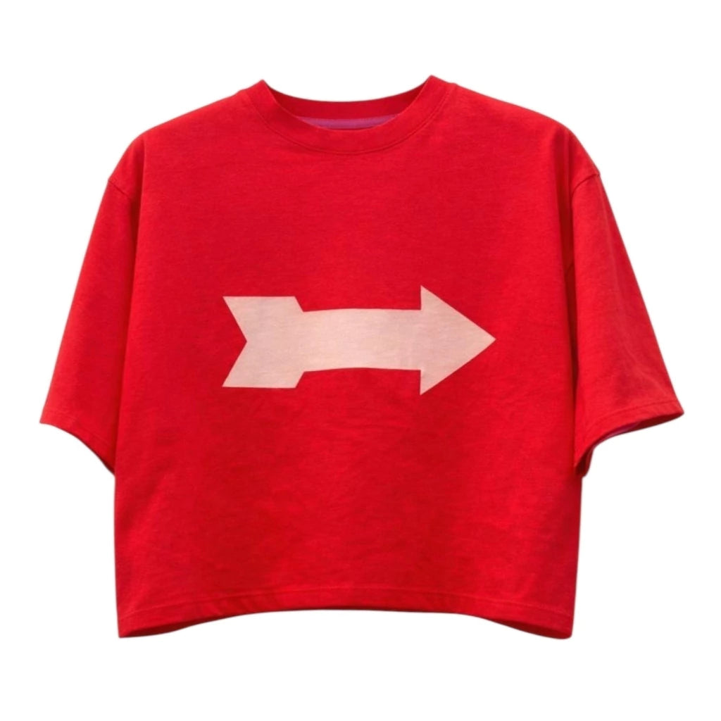 Remera Crop Logo