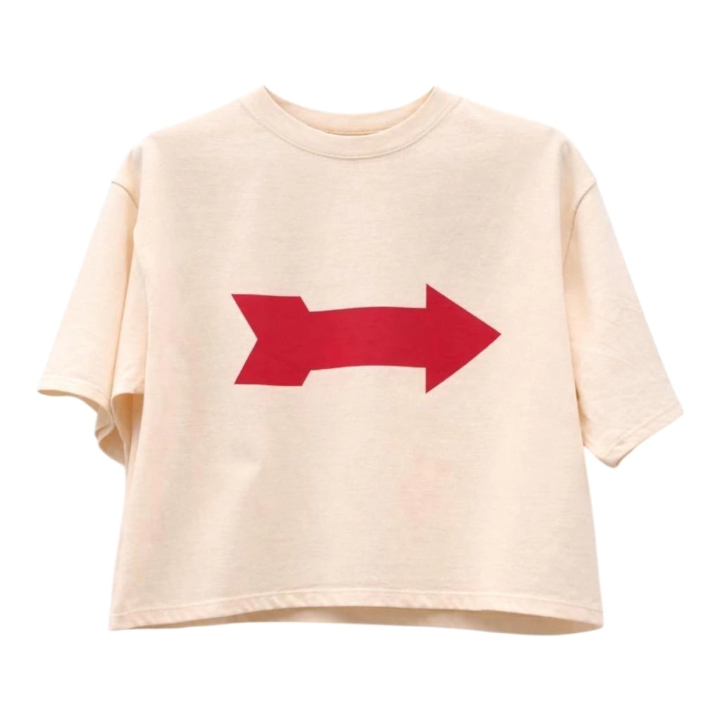 Remera Crop Logo